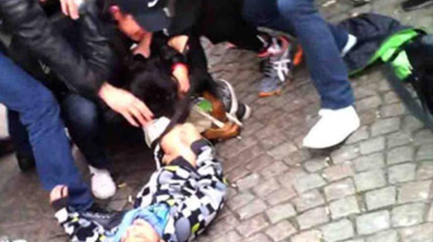 Sokak ortasında dehşet!