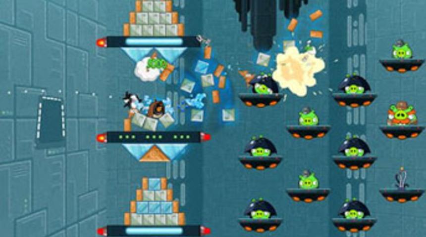 G&uuml;n&uuml;n Mobil Uygulaması: Angry Birds-Star Wars