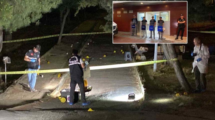 Hastane bahçesinde silahlı çatışma! Onlarca mermi sıkıldı, herkes panikle kaçıştı... Acil servis kapatıldı