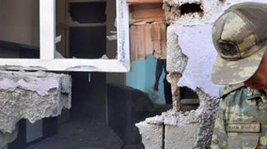 Suriye&rsquo;den atılan top mermisi Ş.Urfa'ya d&uuml;şt&uuml;