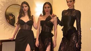 Defne Samyeli’nin küçük kızı Derin minik bikinisiyle arkasını dönüp poz verince...