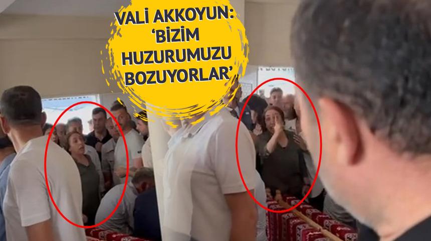 Mardin Valisi Tuncay Akkoyun'a çıkışan DEM'li vekile vatandaşlardan tepki: 'Böyle konuşmaya hakkınız yok'