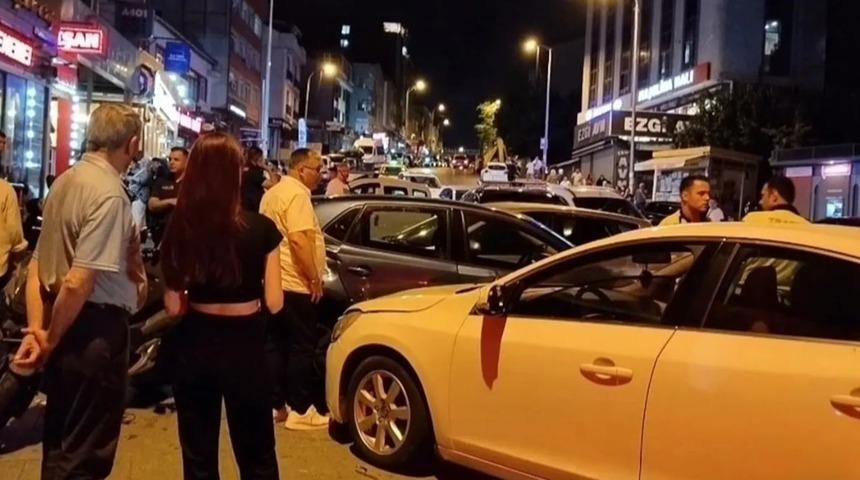 İstanbul Ataşehir'de alkollü sürücüye meydan dayağı