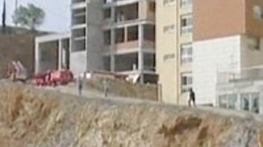 İstinye'de okul inşaatında g&ouml;&ccedil;&uuml;k