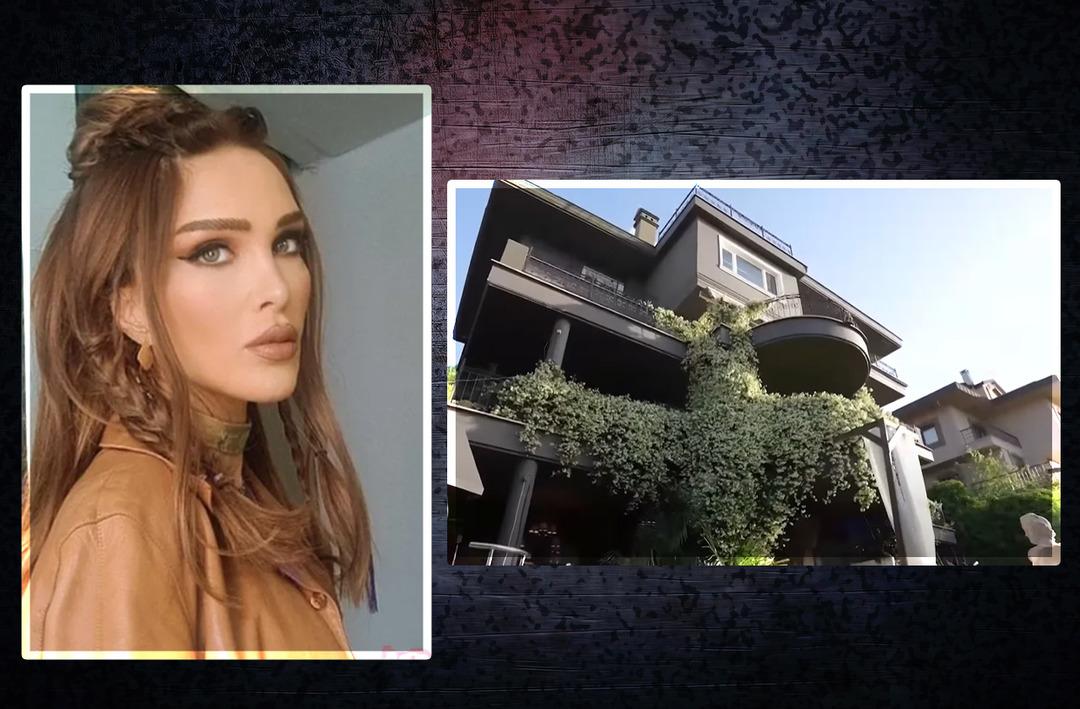 Seren Serengil'in 5 katlı l&uuml;ks villasında yok yok... K&ouml;peklerin bile evi var