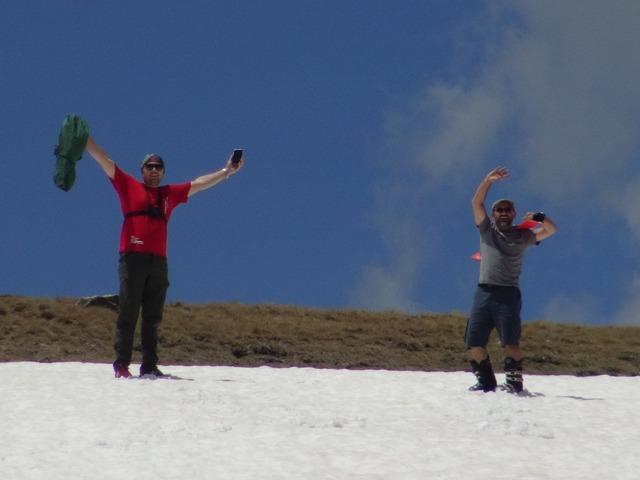 Yer: Artvin! Yazın ortasında kayak keyfi