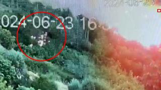 Mardin'deki yangının başlama anına ait görüntüler çıktı! Elektrik direğinden yere sıçrıyor