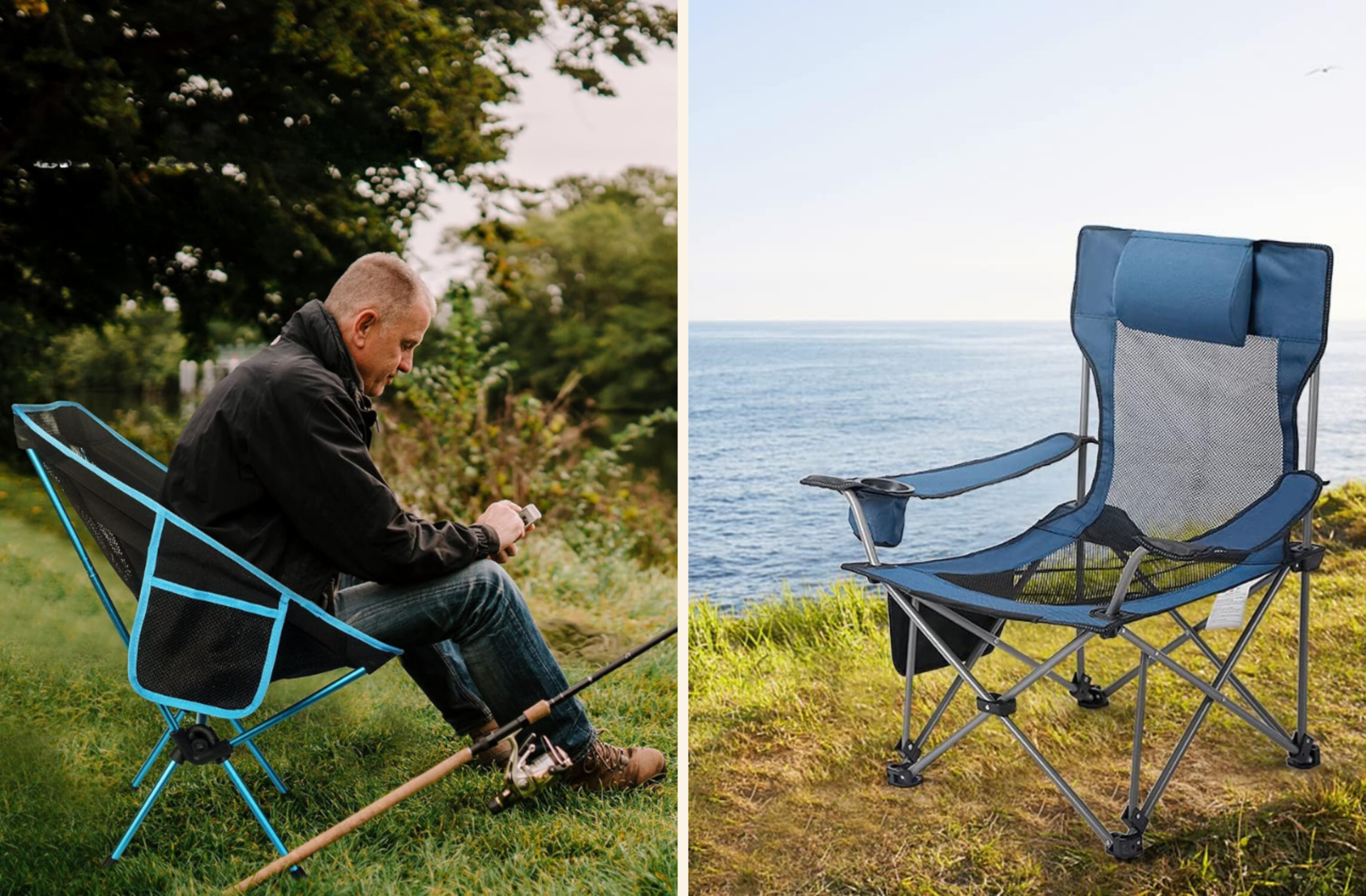 Parkta, bahçede, sahilde keyifle kullanacağınız kamp sandalyeleri