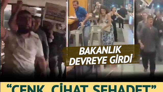 Diyarbakır'da Burger King ve Starbucks'a baskın! Cenk, cihat, şehadet sloganları... İçişleri Bakanlığı devreye girdi