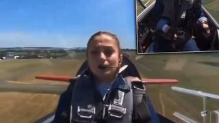 Havada kaos! Uçak dönüş yaparken öyle bir şey yaşadı ki...