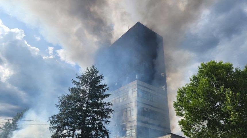 Moskova'da savunma araştırmaları enstitüsünde yangın: 8 ölü, 1 yaralı