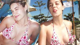 Afra Saraçoğlu sevgilisi Mert Ramazan Demir'e poz verdi! Bikininin fiyatı ağızları açık bıraktı