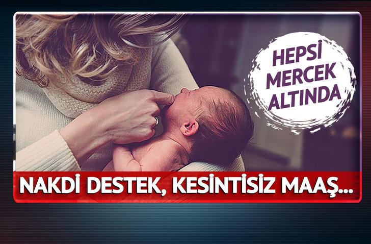 Nakdi destek, kesintisiz maaş... Doğuma teşvik için hepsi mercek altında! Doğurganlıkta 'Türkiye' uyarlaması