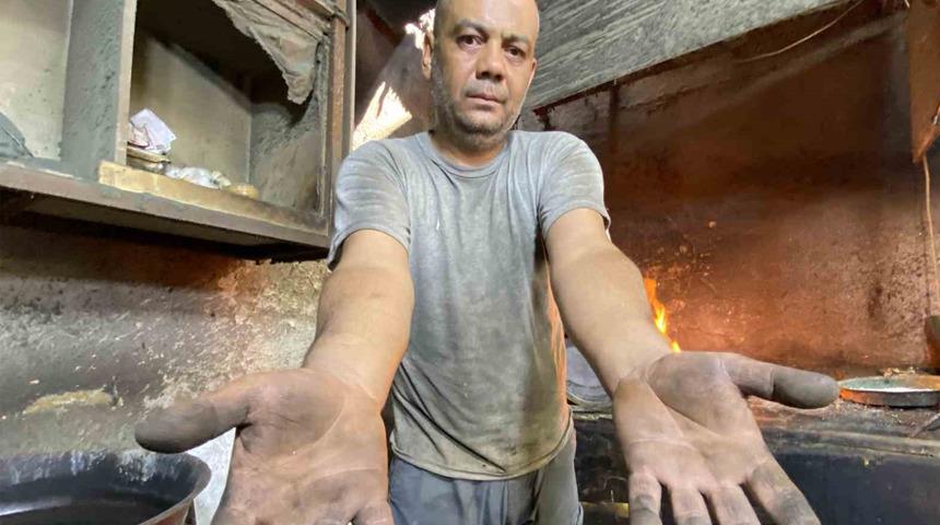 40 derecelik sıcağa çıktıklarında hava onlara serin geliyor 'Klimalı odaya girmiş gibi oluyorum' 