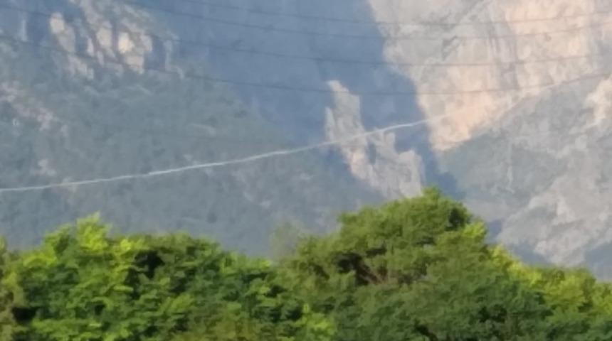 Her yıl gibi ’Atatürk silüeti’ bu yıl da görüldü