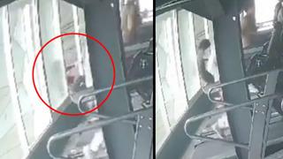 Kimsenin aklına gelmeyecek kaza! Koşu bandında dengesini kaybedip üçüncü katın penceresinden aşağıya düştü... Saniye saniye kamerada