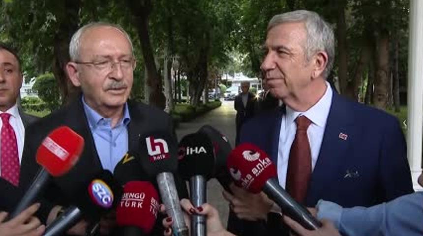 Kemal Kılıçdaroğlu ve Mansur Yavaş Ankara'da bir araya geldi! 'Özel gündem' iddiasına yanıt