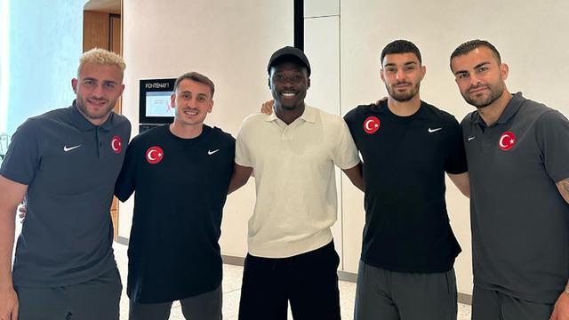 Derrick Köhn’den A Milli Takım kampına ziyaret