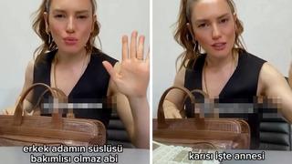 Sözleri sosyal medyada gündem yarattı! 'Erkek adam' tanımı yapınca çok konuşuldu... ''Erkek adam, nafaka pazarlığı yapmaz