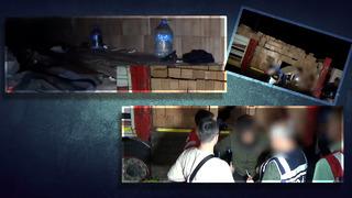 Rize’den gelen görüntüler inanılır gibi değil! Tırın dorsesindeki gizli odadan 30 kişi çıktı…