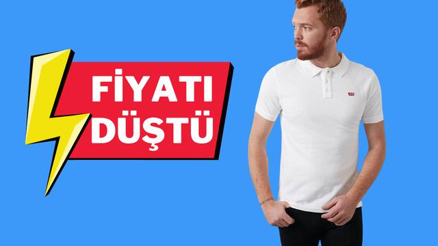 Fiyatı 805 TL'ye düştü! Zamansız şıklık sunan Levi's Polo Yaka Tişört indirimde