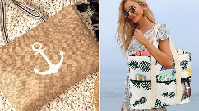 Yanınızdan ayırmak istemeyeceğiniz hem şık hem fonksiyonel plaj çantaları