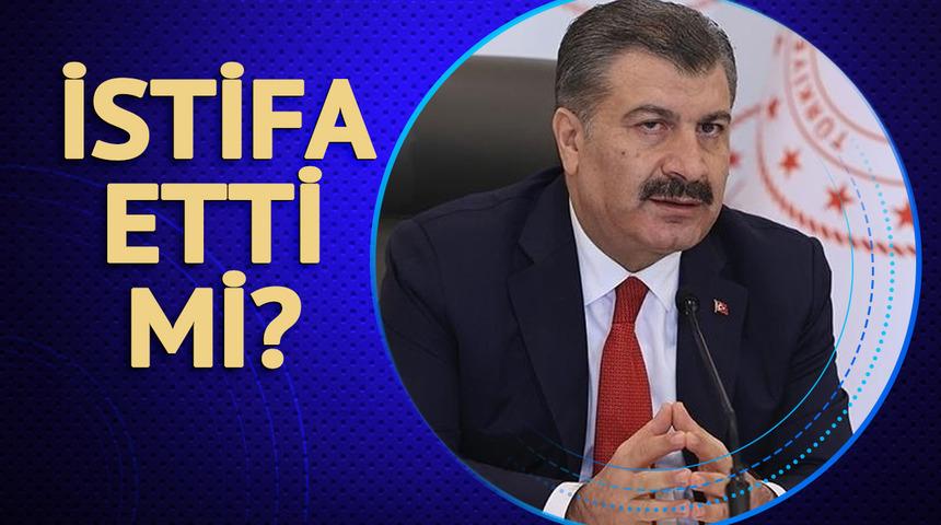 Gündeme bomba gibi düştü! Bakan Koca istifa mı etti? İşte yaşananlar...