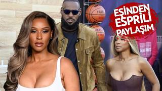 LeBron'un, oğluyla aynı takımda oynayacağının kesinleşmesinin ardından eşinden paylaşım! ''Takım arkadaşının annesiyle yattı''