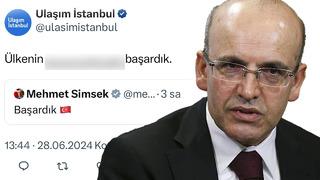 Bakan Şimşek'in paylaşımını küfürlü şekilde paylaşmışlardı! İBB Ulaşım Dairesi Başkanlığı'ndan açıklama: 'Siber saldırıya uğradık'