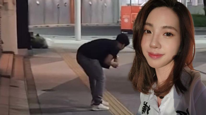 Sokak ortasında sarhoş bir adam tarafından taciz edildi! Dakikalarca takip etti... Cinsel organına tekme atark kurtuldu