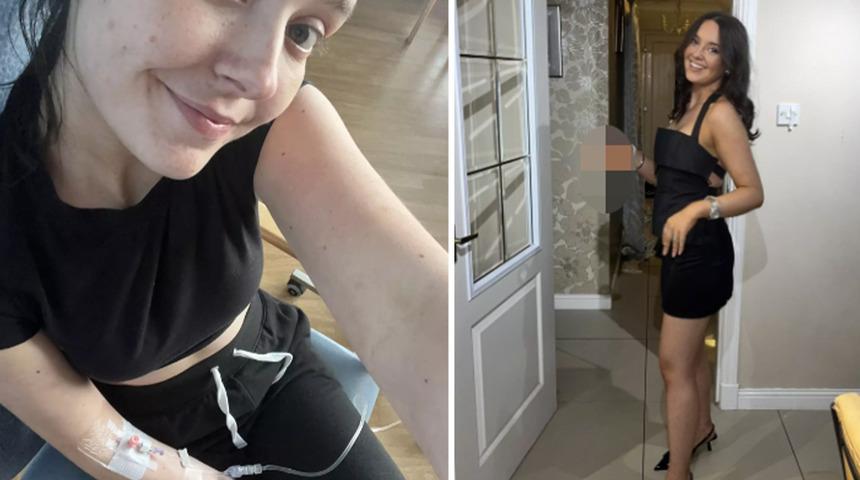 Gece hayatının sonu pahalıya mâl oldu! Tanımadığı bir erkekle öpüşünce 'öpüşme hastalığına' yakalanıp hastanelik oldu