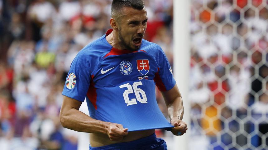 Slovakya İngiltere karşısında da başardı! Çok şaşırtan istatistik... Tüm maçlarda bunu yaptılar