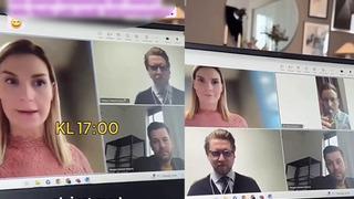 Viral olan görüntüler! Bir saniye bile beklemedi... İş arkadaşları şoke oldu