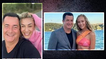 Acun Ilıcalı'nın sevgilisi Ay&ccedil;a &Ccedil;ağla Altunkaya'nın keyfi yerinde! Tekne eğlencesinde tek taşı dikkat &ccedil;ekti