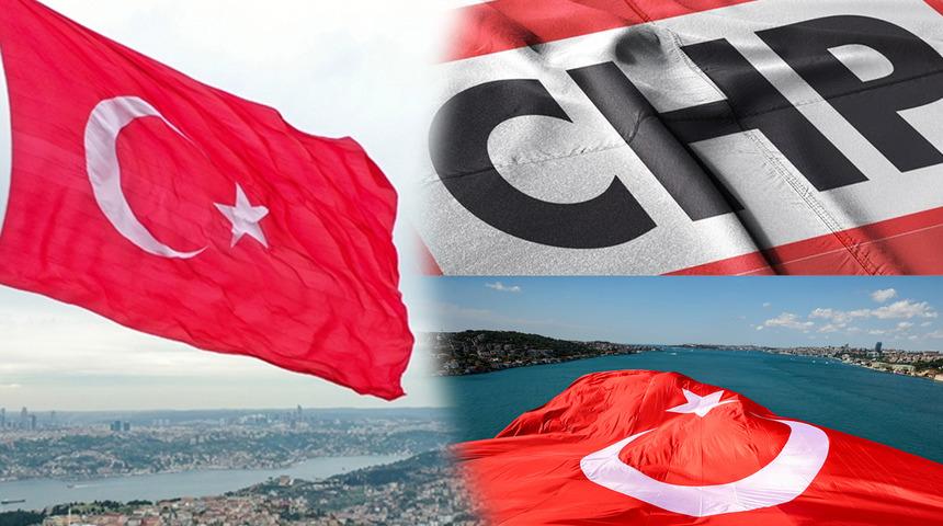 "Türk bayrağının yakılması kabul edilemez" CHP'den 10 maddelik açıklama! Sert tepki geldi