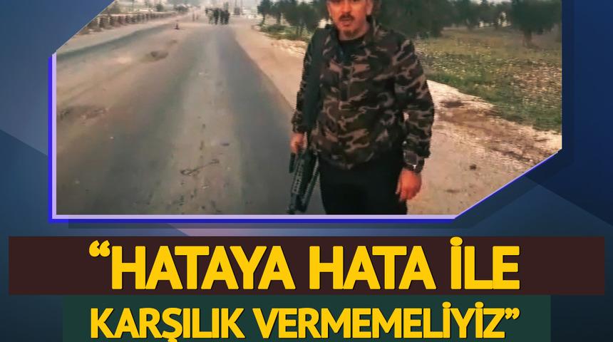 Suriye'de Türk bayrağına saldırı: Suriyeli komutanlardan 'provokasyon' uyarısı