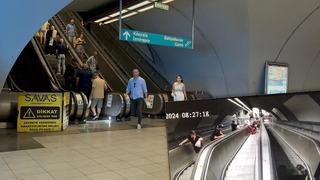 İzmir'deki 11 kişinin yaralandığı yürüyen merdiven kazasının görüntüleri ortaya çıktı! 