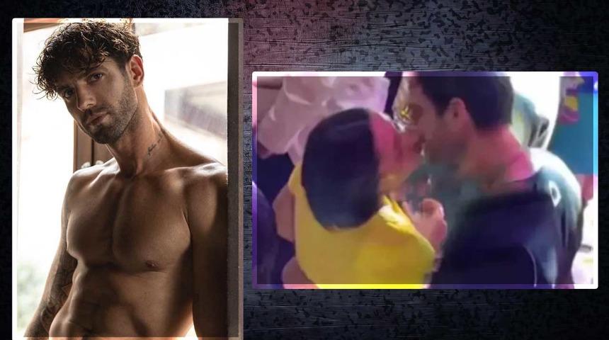 Serkay Tütüncü sevgilisi Zeynep Bastık'ı dinleyeme gitti! Önce kafasına bandana taktı sonra övmelere doyamadı... 