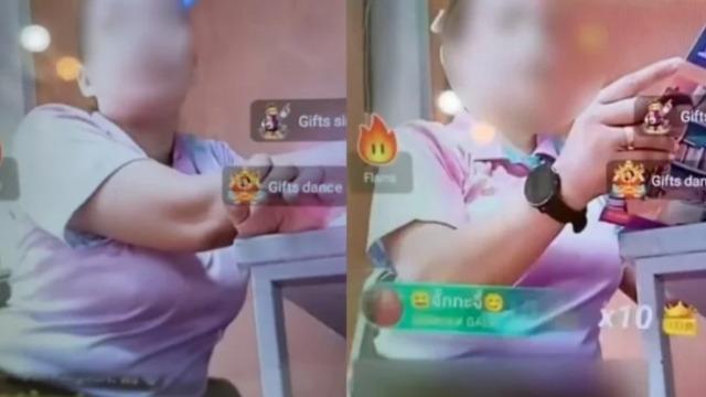 Tıklanma uğruna öyle bir şey yaptı ki... Derste canlı yayın açan öğretmen frikik verdiği anları paylaşınca tepki yağdı