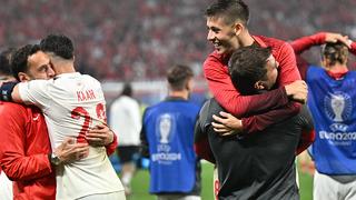 Siyasilerden A Milli Futbol Takımına tebrik mesajları geldi! Viyana duvarı aşıldı,sırada Hollanda!