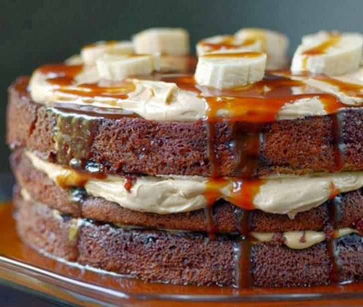 Muzlu ve karamelli pasta tarifi