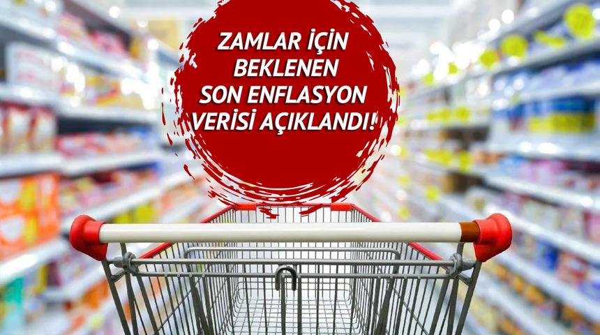 SON DAKİKA I Milyonlar saat 10.00'a kilitlendi!  Maaş zamlarını etkileyecek son veriyi TÜİK duyurdu: ENFLASYON RAKAMLARI açıklandı, yılın en düşük seviyesi! 