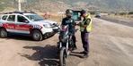 Gaziantep’te 10 motosiklet sürücüsüne 60 bin 941 TL ceza