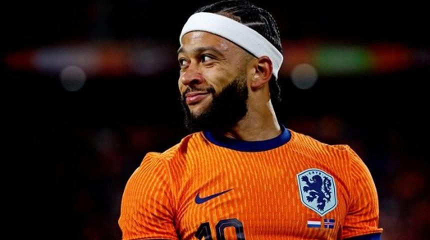 Türkiye eşleşmesi sonrası Hollanda'nın yıldızı Memphis Depay'dan Ay-yıldızlılara mesaj!