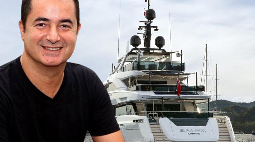 Servetiyle gündem olan Acun Ilıcalı'nın pahalı yatı Bodrum'da! İçindeki lüks detaylar olay...