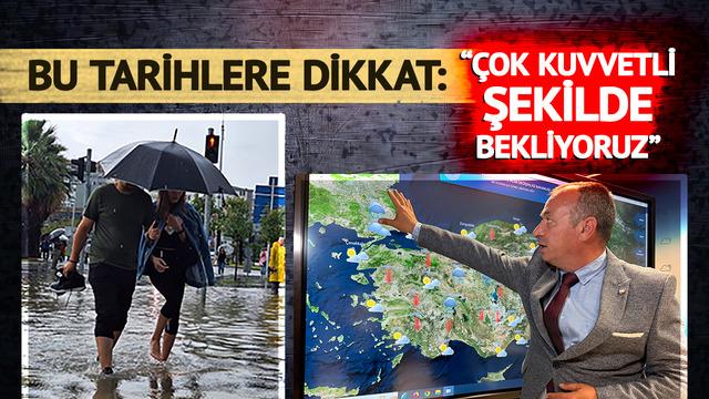 Sıcak havalara serinleme molası! Harita üzerinde tek tek gösterdi: Çok kuvvetli şekilde bekliyoruz (3 - 7 Temmuz Meteoroloji hava durumu)