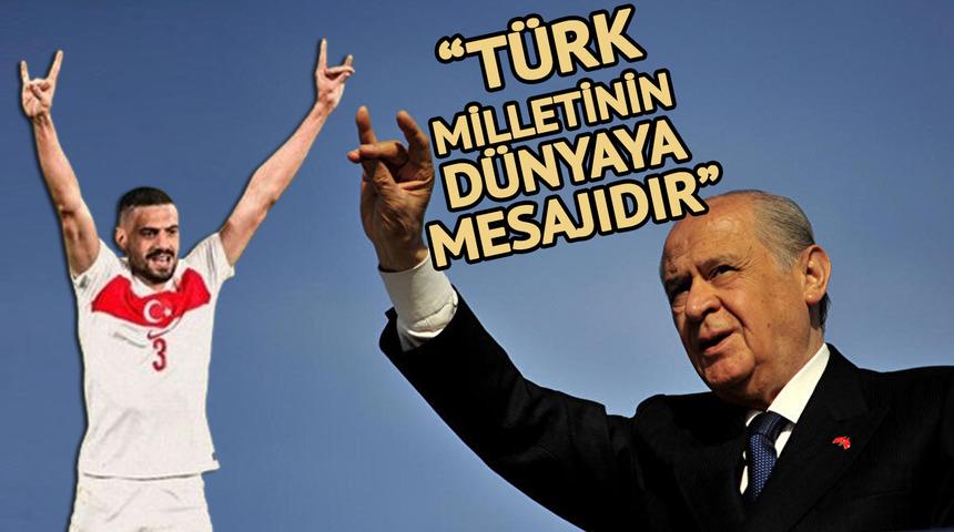 Bahçeli'den Merih'e destek, UEFA'ya tepki: Bozkurt işareti Türk milletinin dünyaya mesajıdır!