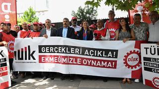 DİSK'ten TÜİK önünde protesto: Görevi enflasyonu düşük göstermek değil