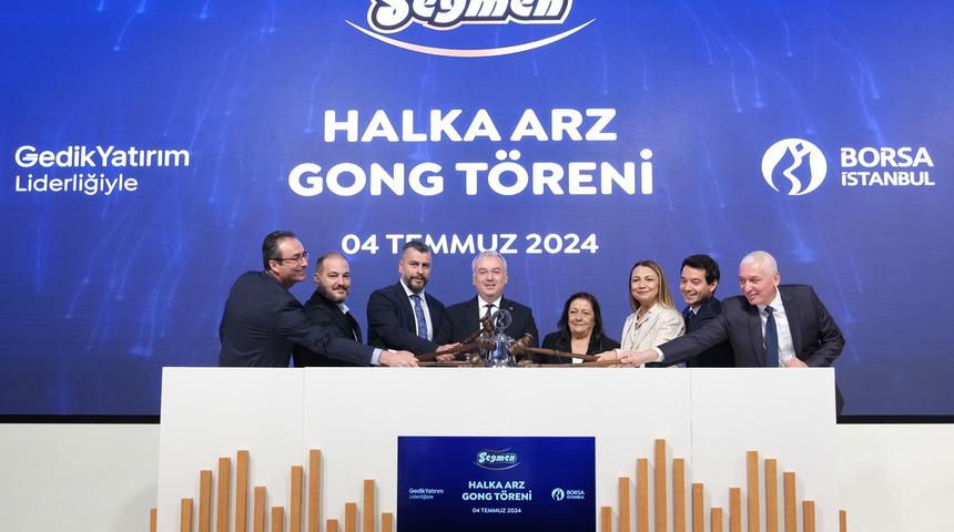 Borsa İstanbul'da gong Seğmen Gıda için çaldı