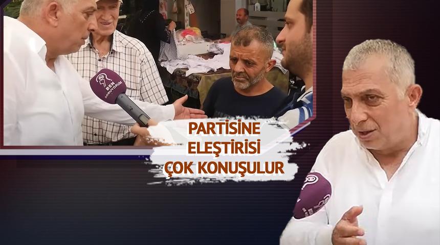 AK Partili Külünk pazara gitti, vatandaşa hak verdi! Partisine eleştirisi çok konuşulur